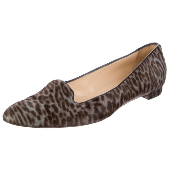 Manolo Blahnik Shoes - ✨ Manolo Blahnik animal print loafers! Size 40/10.